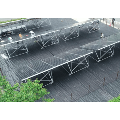 地上設置システム カスタム太陽光発電地上設置構造アレイ-厦門ナイサンソーラーテクノロジー有限会社