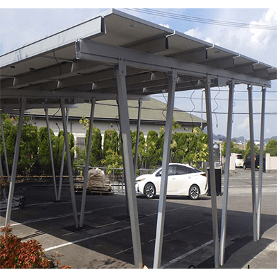 カーポート取り付けシステム 競争力のある価格の Pv ソーラー駐車場構造設置システム-厦門ナイサンソーラーテクノロジー有限会社