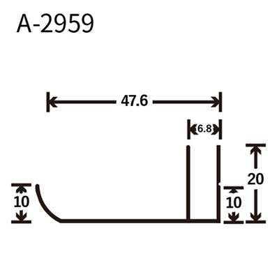 黒板部材 A2959-有限会社丸一金属