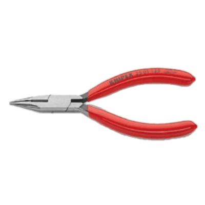 平丸型で先が長細くなっているアゴ ラジオペンチ-喜一工具株式会社