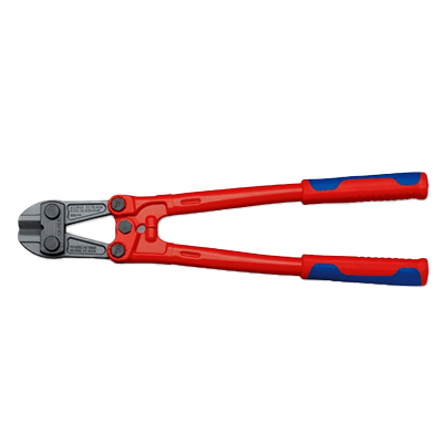 切断角度とテコ比の最適な調整により力をかけずに特に高い切断性能を発揮 ボルトカッター-喜一工具株式会社