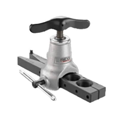 取り付けが偏芯しているため均等に転造加工が可能 フレアリングツール-喜一工具株式会社