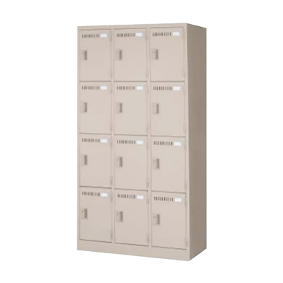 更衣ロッカー 12人用ロッカー (奥行ショート)-株式会社トーヒラ