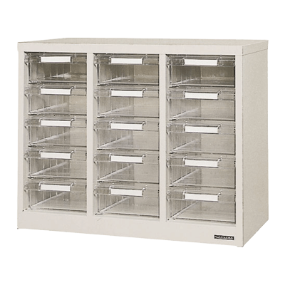 ユニットケース 小物入ケース (部品ケース) Lタイプ/3列5段 PL-15-株式会社トーヒラ