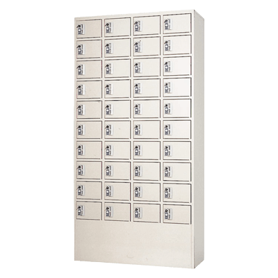 用途別ロッカー 40人用貴重品ロッカー PSCCR-40410N-株式会社トーヒラ