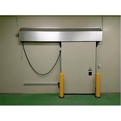 電動防熱片引戸・両引戸 スライド式自動ドア HACCP気密ドア-株式会社イワタニ