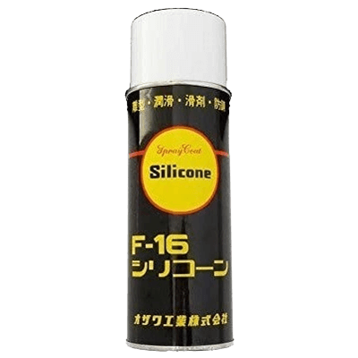 ミシン用品 F-16 シリコーンスプレー 430ml-株式会社ホリウチ