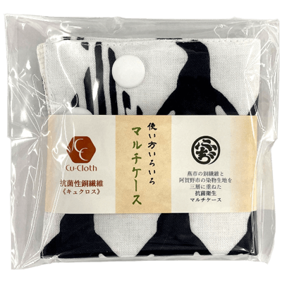 Cu-Cloth マルチケース 20x20cm ペンギン-株式会社シンドー