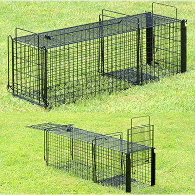 中型害獣捕獲器 Lサイズ キャリーステーション-株式会社シンドー