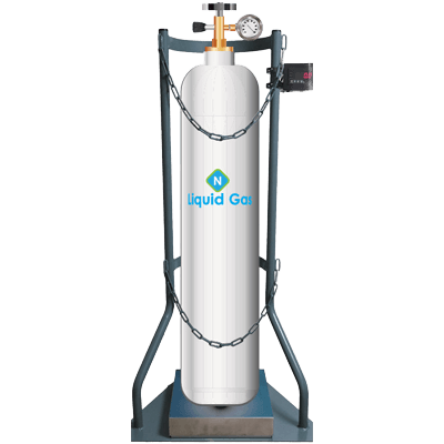 台はかり式ロードセル付きボンベスタンド-株式会社テンサー