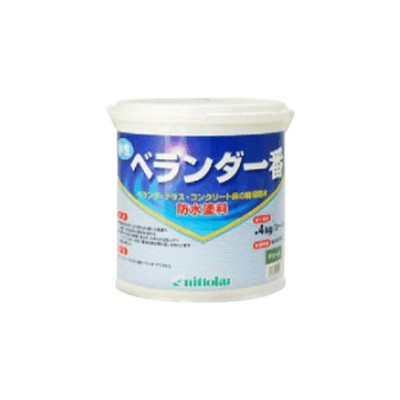 防水 ベランダ一番 全2色 ツヤけし 4kg (約2～3平米)-株式会社モリエン