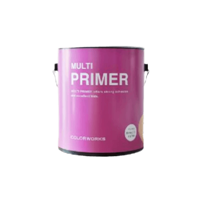 室内を塗装 カラーワークスプライマー 白/ホワイト 3.8L (約40平米分) COLORWORKS-株式会社モリエン