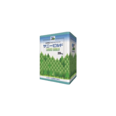 室内を塗装 サニービルドIN 調色品 (淡彩) ツヤけし 20kg (約66～80平米分)-株式会社モリエン