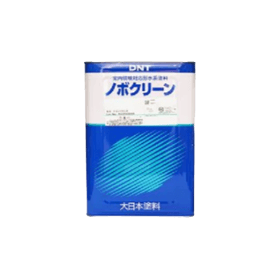 室内を塗装 ノボクリーン 調色品 (淡彩) ツヤけし 4kg (約15平米分)-株式会社モリエン