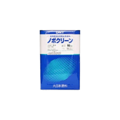 室内を塗装 ノボクリーンバイオ 調色品 (淡彩) ツヤあり 16kg (約61～72平米分) 大日本塗料-株式会社モリエン