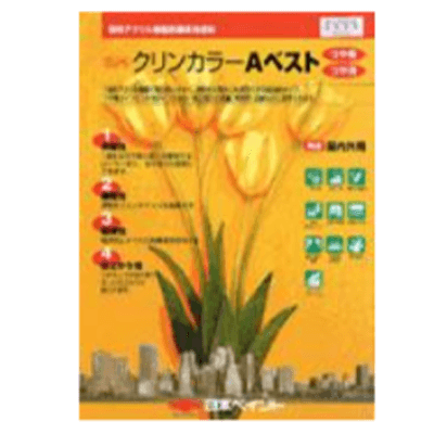 床を塗装 クリンカラーAベスト 全6色 ツヤあり 4kg (約11～15平米分)-株式会社モリエン