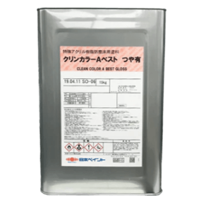 床を塗装 クリンカラーAベスト 標準色全20色 ツヤあり 15kg (約44～57平米分)-株式会社モリエン