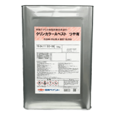 床を塗装 クリンカラーAベスト 調色品 (赤系) ツヤあり 15kg (約44～57平米分)-株式会社モリエン