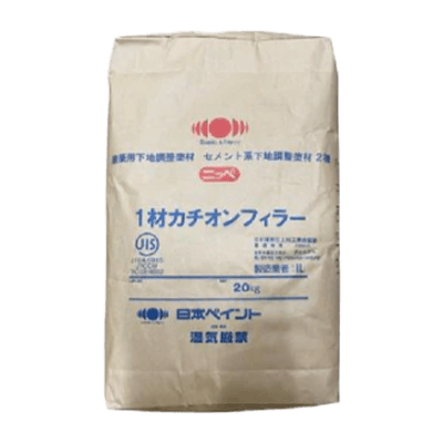 外壁を塗装 1材カチオンフィラー 淡褐色 20kg (4～27平米分) ｜日本ペイント｜ペンキ屋モリエン-株式会社モリエン