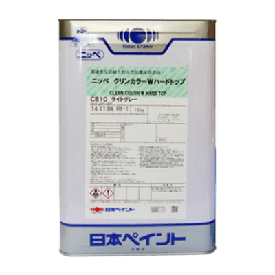床を塗装 クリンカラーWハードトップ CB4 ウイローグリーン ツヤあり 15kg (約35～50平米分)-株式会社モリエン