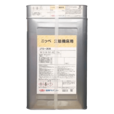 床を塗装 ニッペ立駐機床用 調色品 (淡彩) 17.6kgセット 約68m^2分-株式会社モリエン