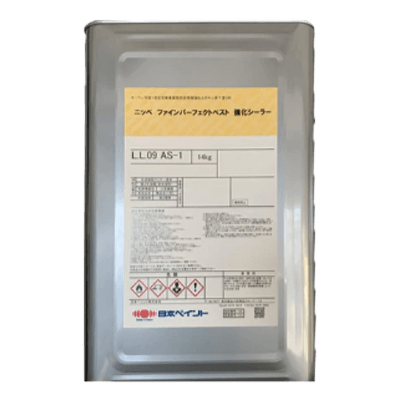 屋根を塗装 ニッペファインパーフェクトベスト強化シーラー 14kg (約46～93平米分)-株式会社モリエン