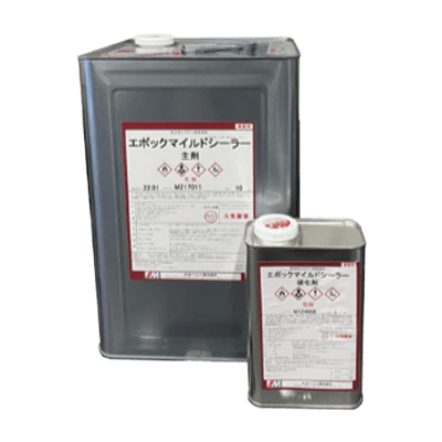 屋根を塗装 エポックマイルドシーラー 11kgセット (73～110平米分) 水谷ペイント 弱溶剤 2液 エポキシ-株式会社モリエン