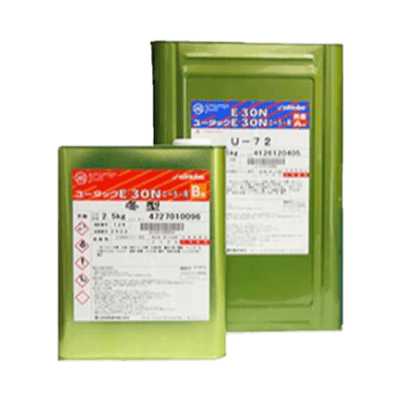 床を塗装 ユータックE-30N 全18色 ツヤあり 6kgセット/15kgセット 日本特殊塗料-株式会社モリエン