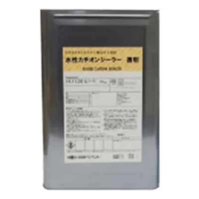 外壁を塗装 水性カチオンシーラー 透明/ホワイト 15kg (約93～150平米分)-株式会社モリエン