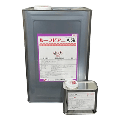屋根を塗装 ルーフピアニ 標準色 全15色 15.3kgセット (43～51平米分) 水谷ペイント-株式会社モリエン