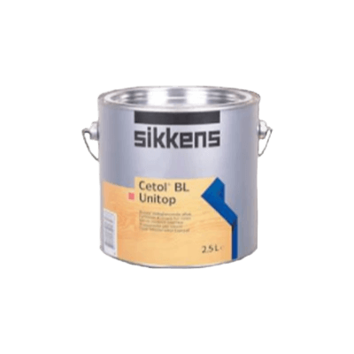 木部を塗装 シッケンズセトールBLユニトップ クリアー 2.5L (約43平米分) Sikkens-株式会社モリエン