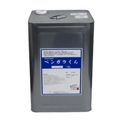 木部を塗装 ベンガラくん 全9色 16L (約176～216平米分)-株式会社モリエン