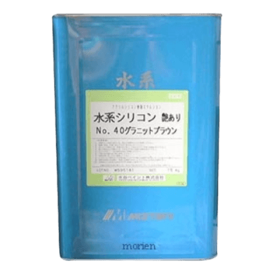 屋根を塗装 水系シリコン 15kg-株式会社モリエン