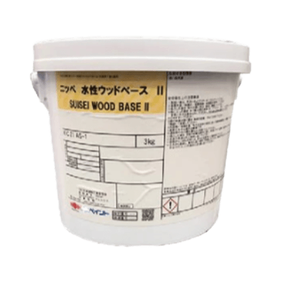 木部を塗装 水性ウッドベース2 3kg 水性木部用下塗り材-株式会社モリエン