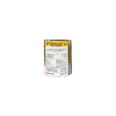 金属・鉄部を塗装 HI-CRデラックスエコ2 調色品 (濃彩) ツヤあり 4kg (約12～16平米分)-株式会社モリエン