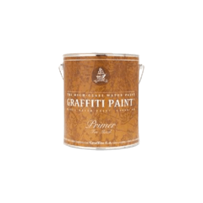 金属・鉄部を塗装 グラフィティーペイント メタルプライマー (グレー) 4L (約38平米分)-株式会社モリエン