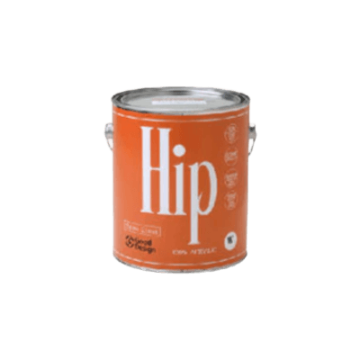 室内を塗装 Hip セミグロス (5～6分艶) 3.8L 色ランクW COLORWORKS カラーワークス 屋内用水性ペンキ-株式会社モリエン