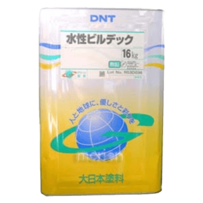 金属・鉄部を塗装 水性ビルデック 白 16kg約60m^2分-株式会社モリエン