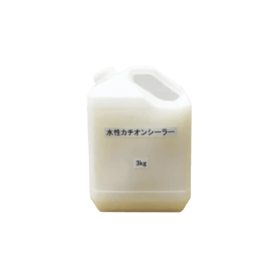 室内を塗装 水性カチオンシーラー 透明/ホワイト 3kg (約18～30平米分)-株式会社モリエン