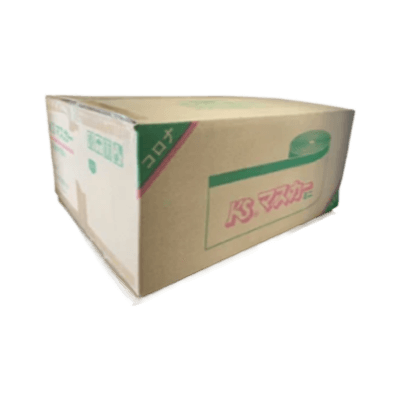 塗装関連道具 【1ケース (60巻入り) 】KSコロナ布マスカー若葉 55cm×25m-株式会社モリエン
