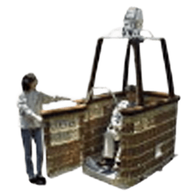 熱気球 バスケット ドア付きバスケット-有限会社エアロノーツ