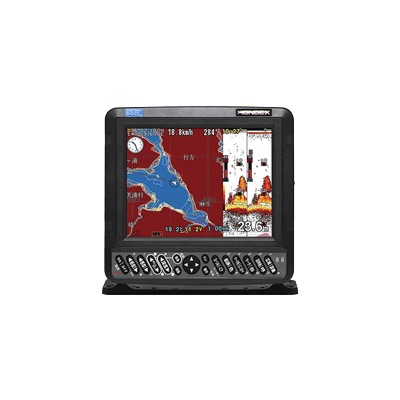 デプスマッピング バス フィッシング 8.4型 液晶 GPS アンテナ内蔵 プロッター 魚探 HE-8000-株式会社ベリーズ