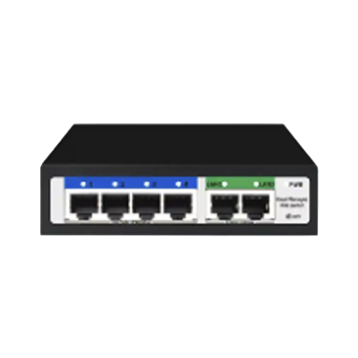 クラウド対応 PoE (+) スイッチングハブ メガモデル POE-M0402-C-デジタルキューブテクノロジー株式会社
