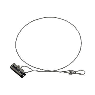 安全対策商品 軽量物落下防止ワイヤシステム (w3/8全ネジボルト活用型I) (ボルトアタッチメント付きワイヤ)-大阪コートロープ株式会社