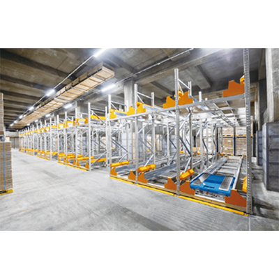 物流保管設備 水平搬送ラック アイシャトル-和研ハーディ株式会社