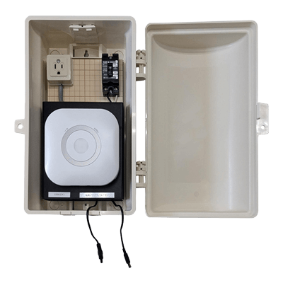 ルーター付 再起動ユニット ゼロワン MRP-01 屋外ケース付セット (コンセント・漏電ブレーカー付) MRP-01-SP-株式会社ヒーロー