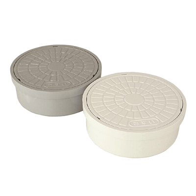 排水マス関連 塩ビ製マス用フタ 塩ビ製 密閉フタ (おすい)-東栄管機株式会社