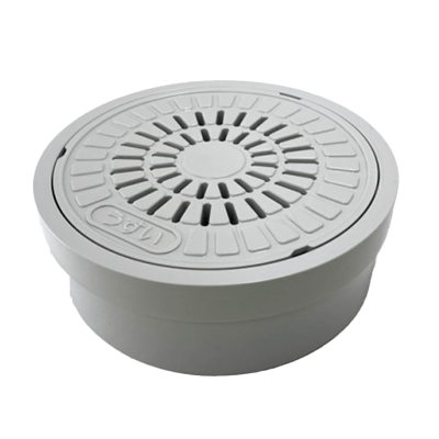 排水マス関連 塩ビ製マス用フタ 格子フタ 150-東栄管機株式会社