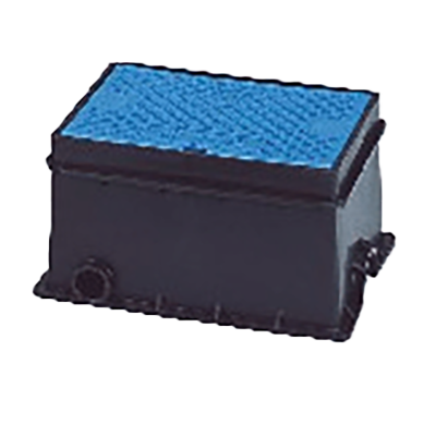 ガーデン 散水栓ボックス (ホース穴付き)-東栄管機株式会社