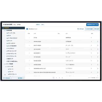 最新で、確かなデータを可視化 クラウド型PLM/PDM TomorakuPLM-トモラク株式会社